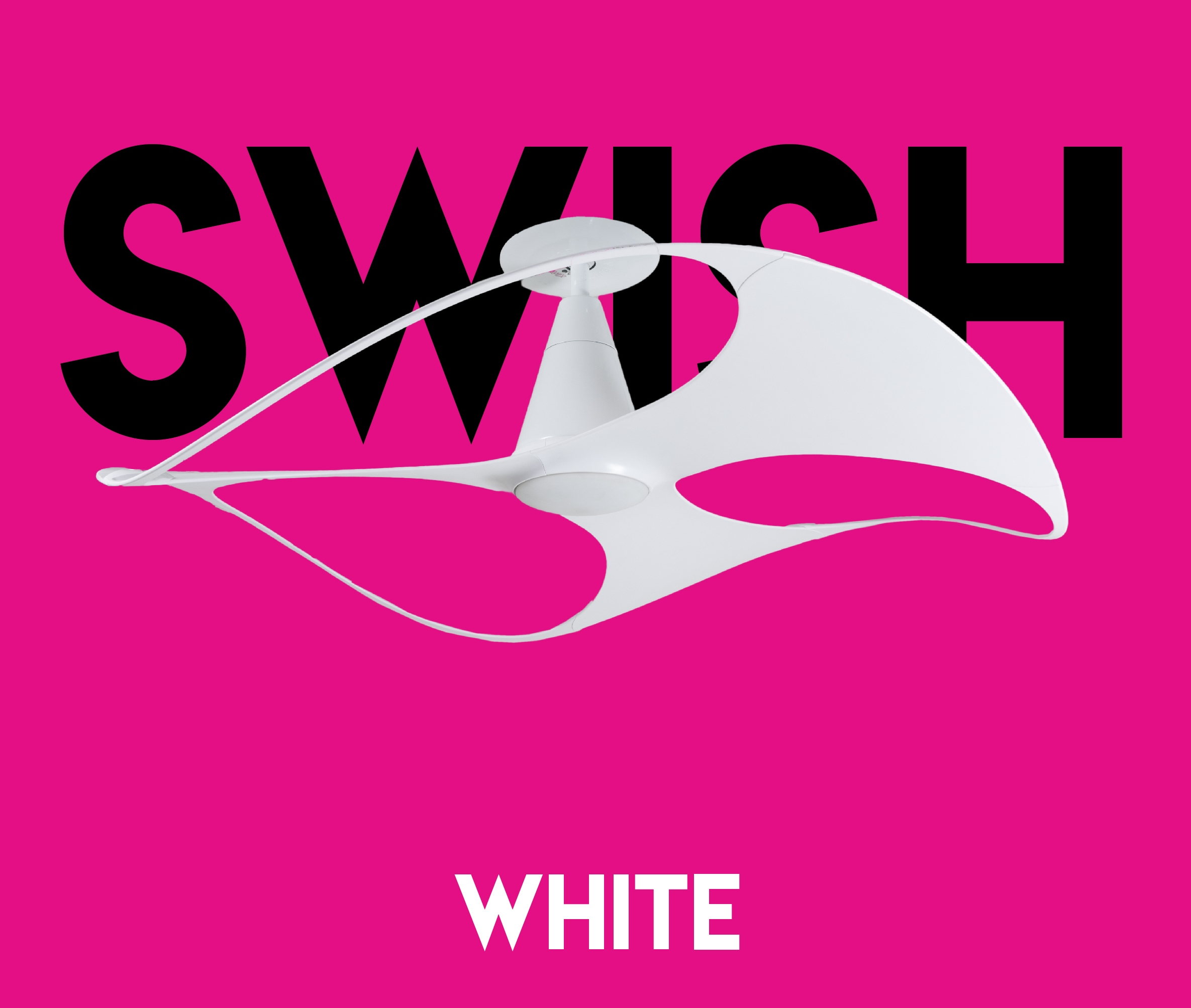 VENTO - SWISH LED 48-Inch DC Motor Ceiling Fan (White)