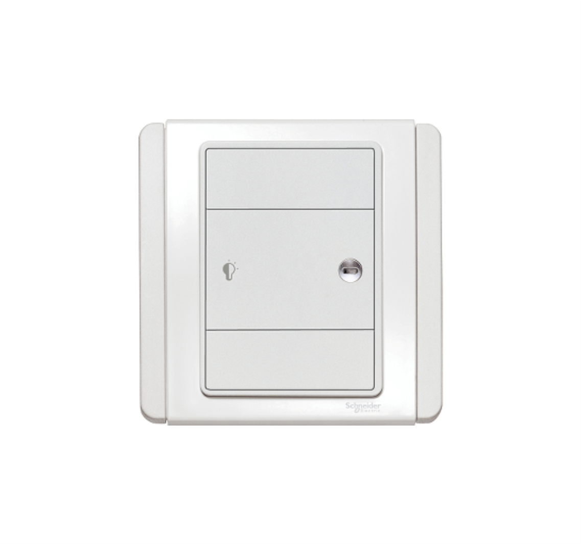 NEO - 600W 1 Gang Horizontal Dimming Switch with White LED (White)