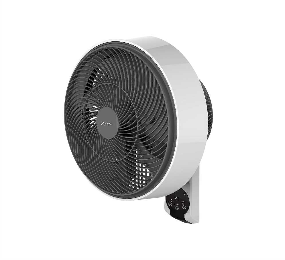 ALPHA MOTTO - WF60 12-Inch Wall Fan (White)