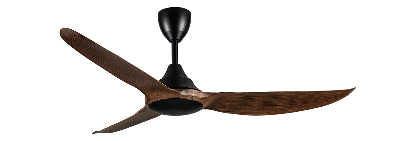 ALPHA VANNUS - VENTI 3B 60-Inch DC Motor Ceiling Fan (Walnut)