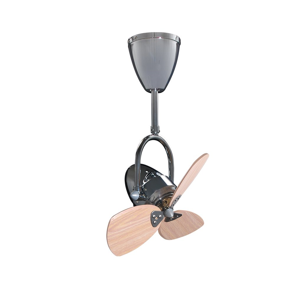 VENTO - FINO2 16-Inch Corner Ceiling Fan (CH/Oak)