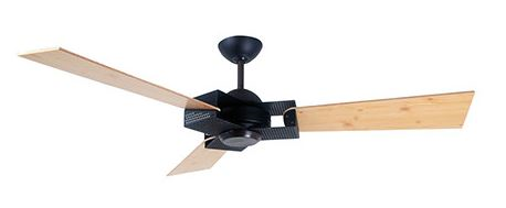 VENTO - NETTO 54-Inch DC Motor Ceiling Fan (Oak)