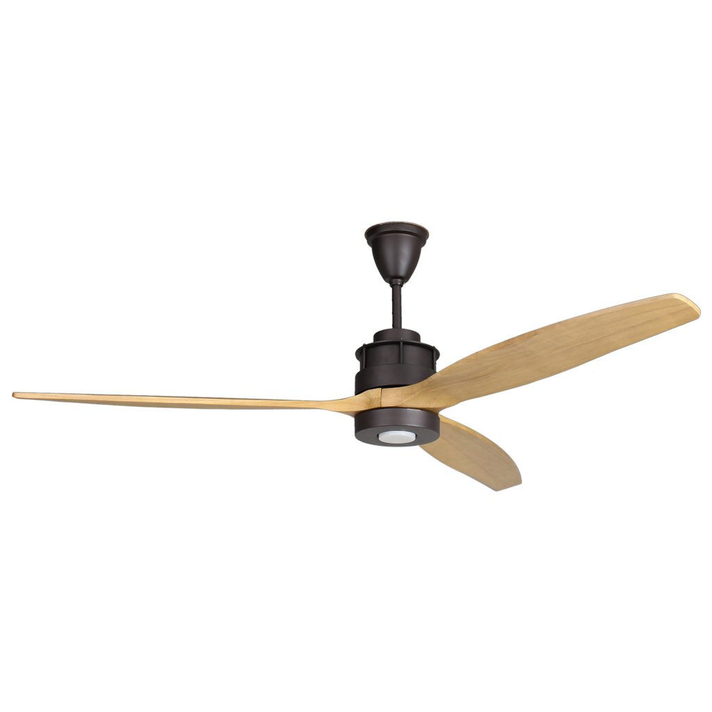 NSB - OVIO LED 42-Inch DC Motor Ceiling Fan (RB/Oak)