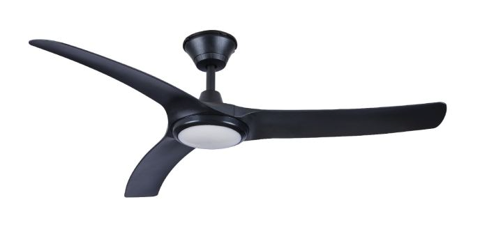 NSB - TEEGA LED 52-Inch DC Motor Ceiling Fan (Black)