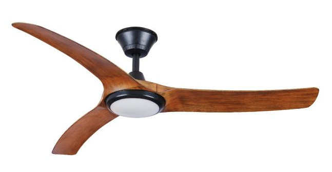 NSB - TEEGA LED 52-Inch DC Motor Ceiling Fan (Mahogany)