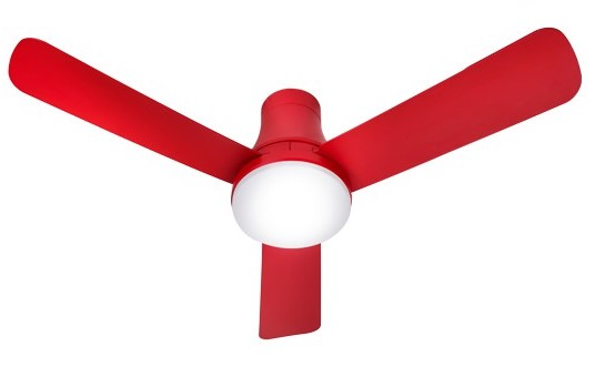 PANASONIC - F-M12GX LED 48-Inch DC Motor Ceiling Fan (Red)