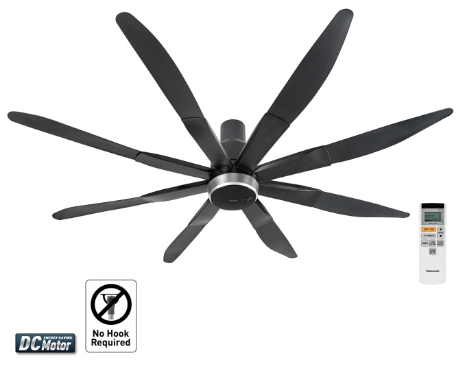 PANASONIC - F-M20LY 80-Inch DC Motor Ceiling Fan (Canopy Type)