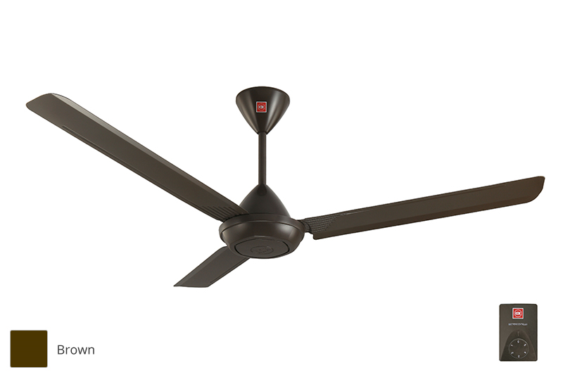 KDK - K15V0 60-Inch Ceiling Fan (Brown)
