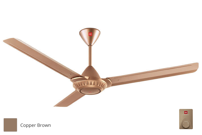 KDK - K15W0 60-Inch Ceiling Fan (Copper Brown)