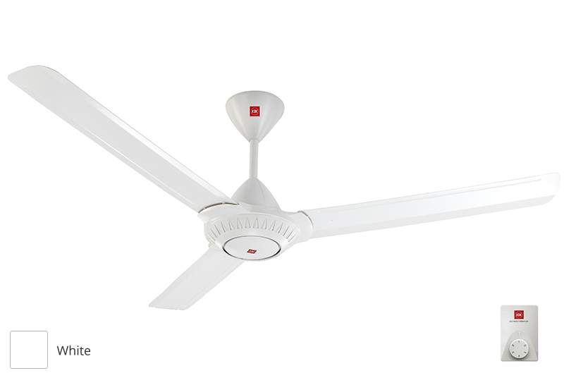 KDK - K15W0 60-Inch Ceiling Fan (White)