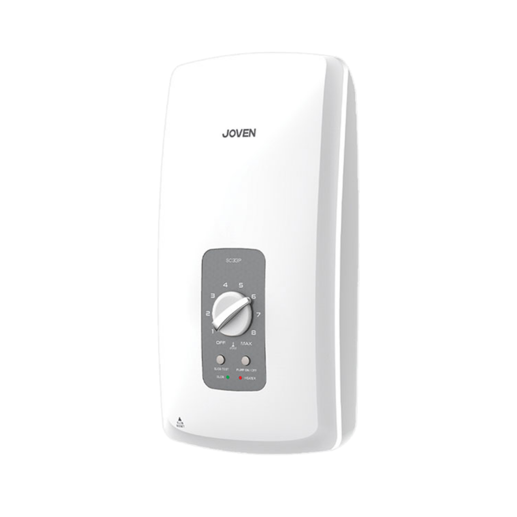 JOVEN - SC33m Handshower Non Pump Instant Water Heater (White)