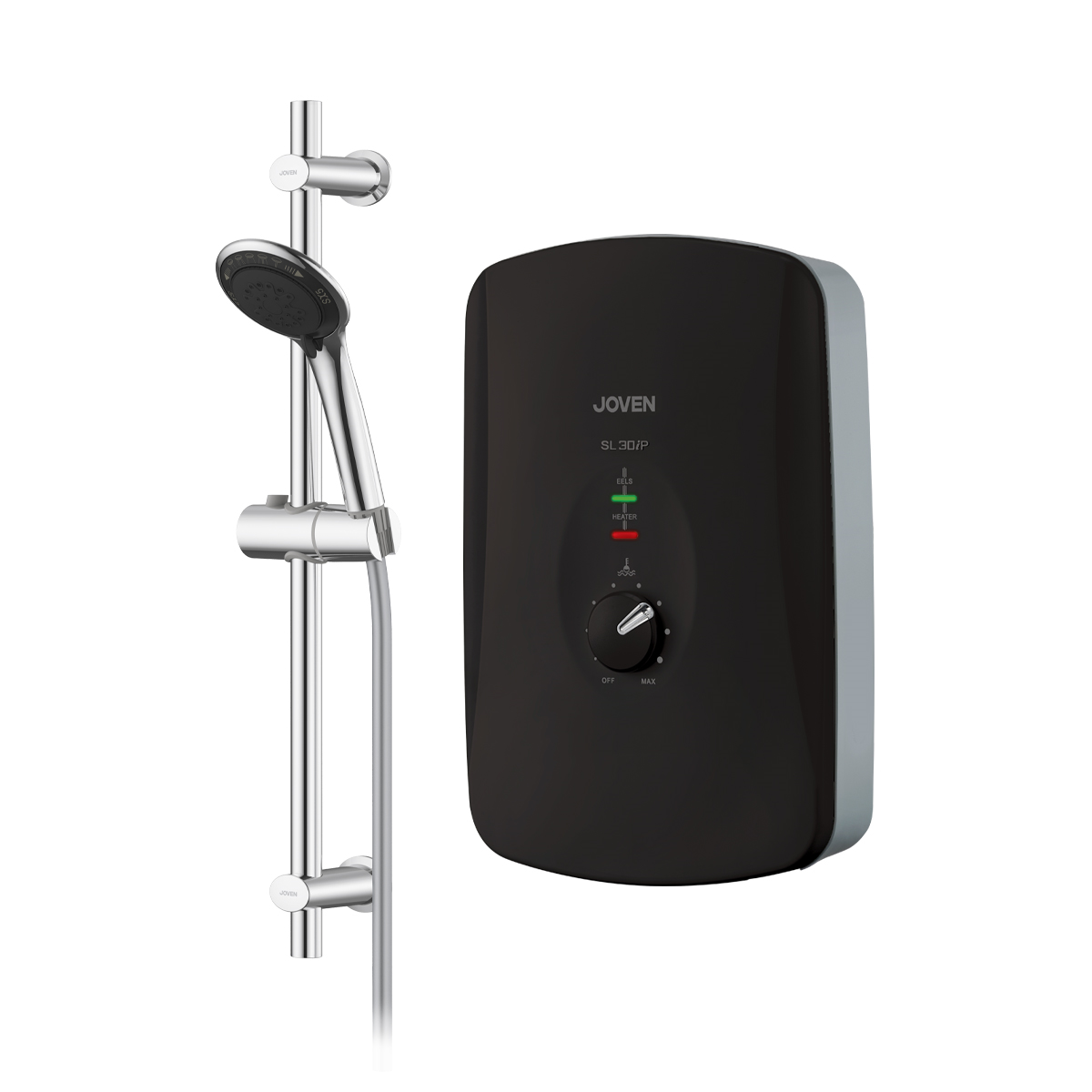 JOVEN - SL30iP Handshower DC Pump Instant Water Heater (Black)