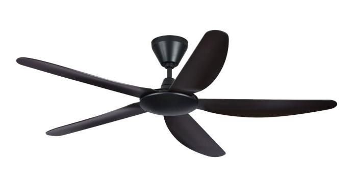 NSB - VEERA 56-Inch DC Motor Ceiling Fan (Twin Pack) (Matt Black/RB)