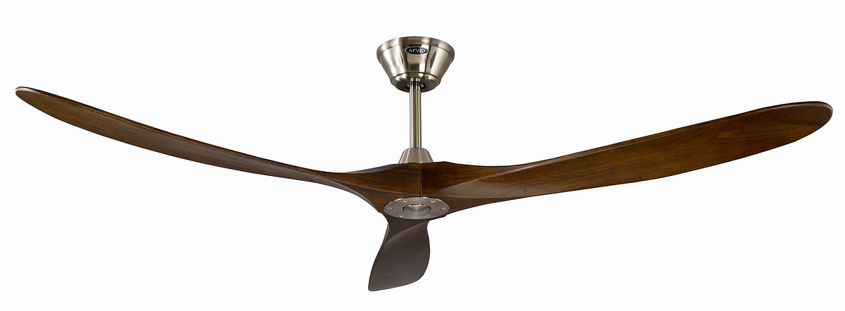 ALPHA ARVIO - KLARA 70-Inch DC Motor Ceiling Fan (Walnut)