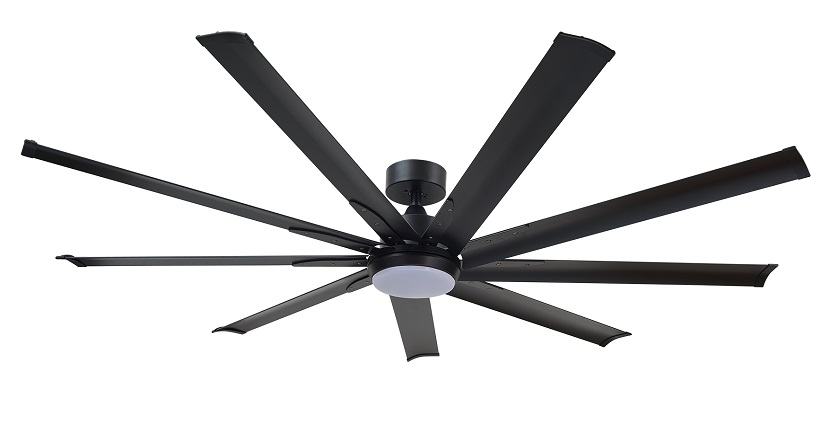 FANCO - F1339 LED 52-Inch DC Motor Ceiling Fan (Matt Black) (SG Bracket)