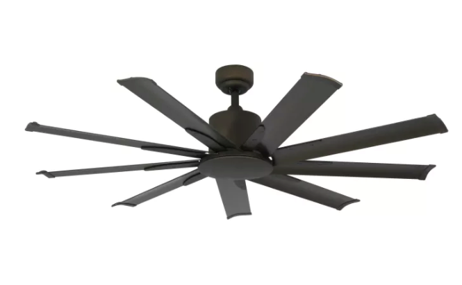 ELMARK - 9HE 52-Inch DC Motor Ceiling Fan (RB)