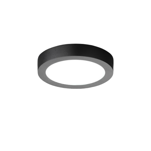 BLUEMAC - LED SF 24W-R Surface Downlight (Black) (6400K)
