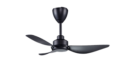 ALPHA ALKOVA - DEZI 42-Inch DC Motor Ceiling Fan (Matt Black)