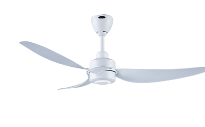 ALPHA ALKOVA - LIT 56-Inch DC Motor Ceiling Fan (Matt White)