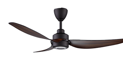 ALPHA ALKOVA - LIT 56-Inch DC Motor Ceiling Fan (ORB)