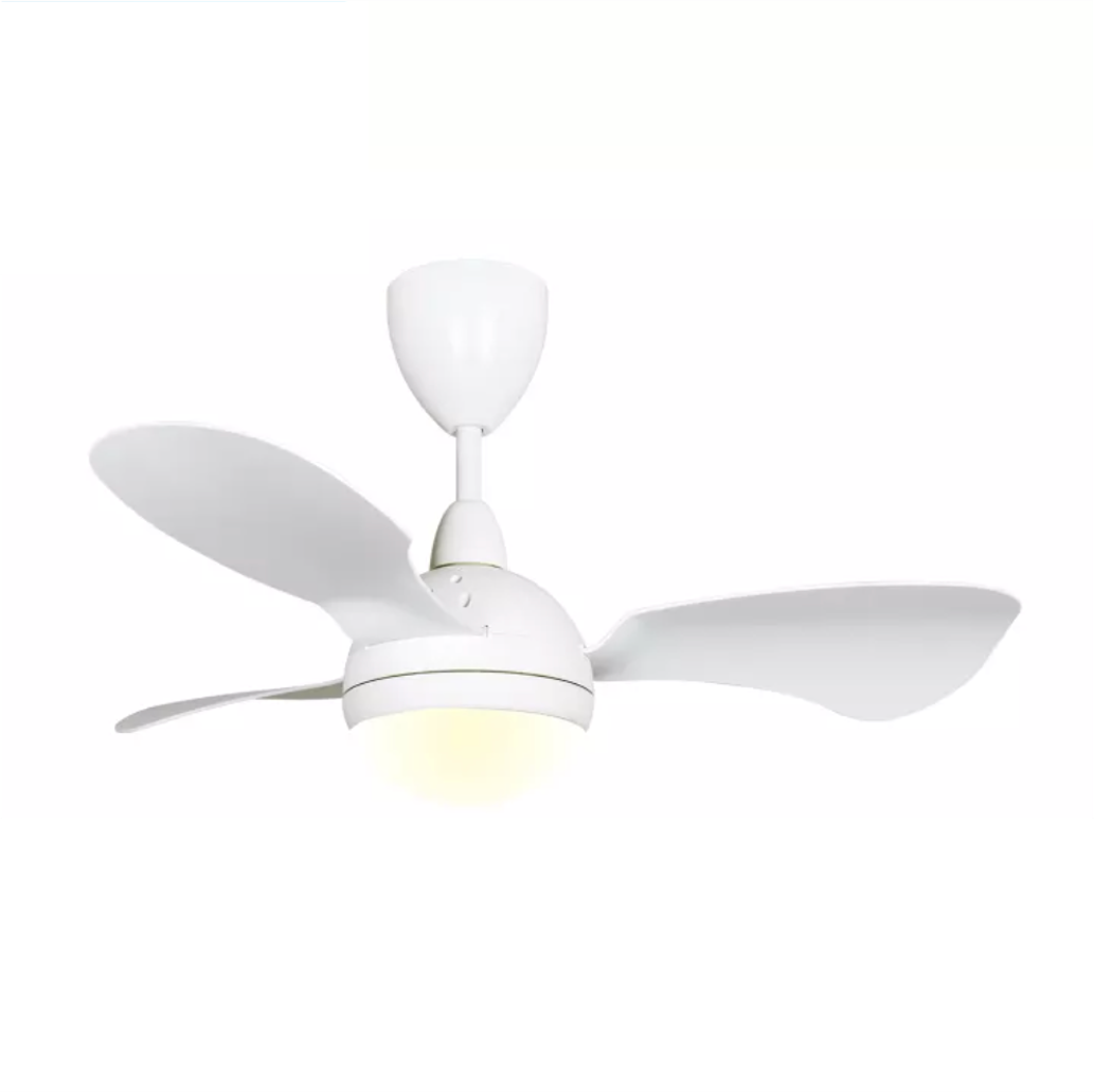 ALPHA VANNUS - PICO LED 3B 36-Inch DC Motor Ceiling Fan (Matt White)