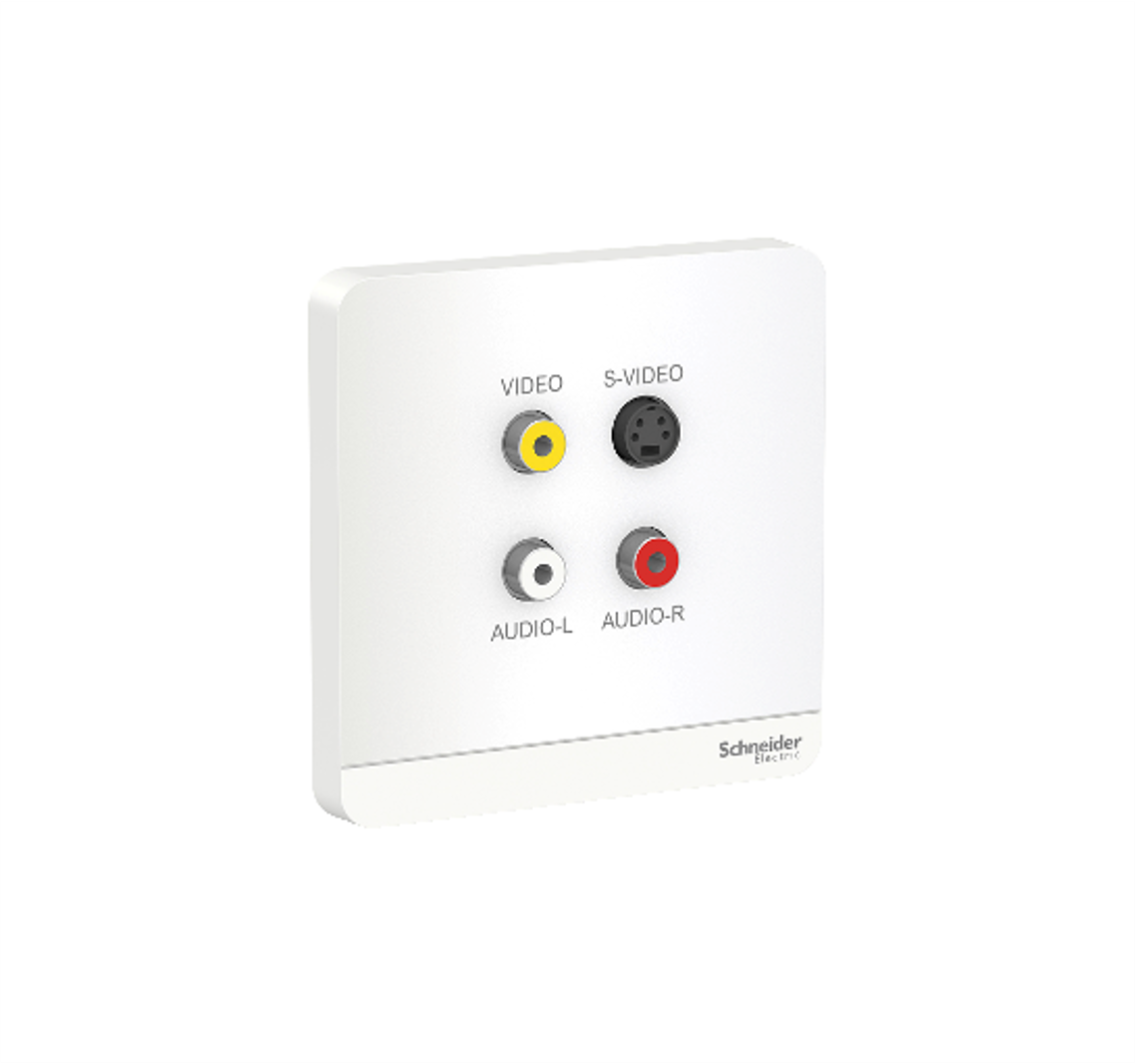 AvatarOn - RCA/S-Video Socket (White)