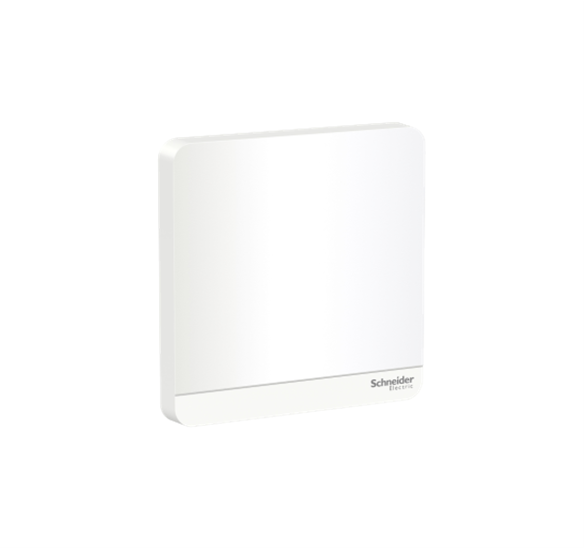 AvatarOn - 1 Gang Blank Plate (White)