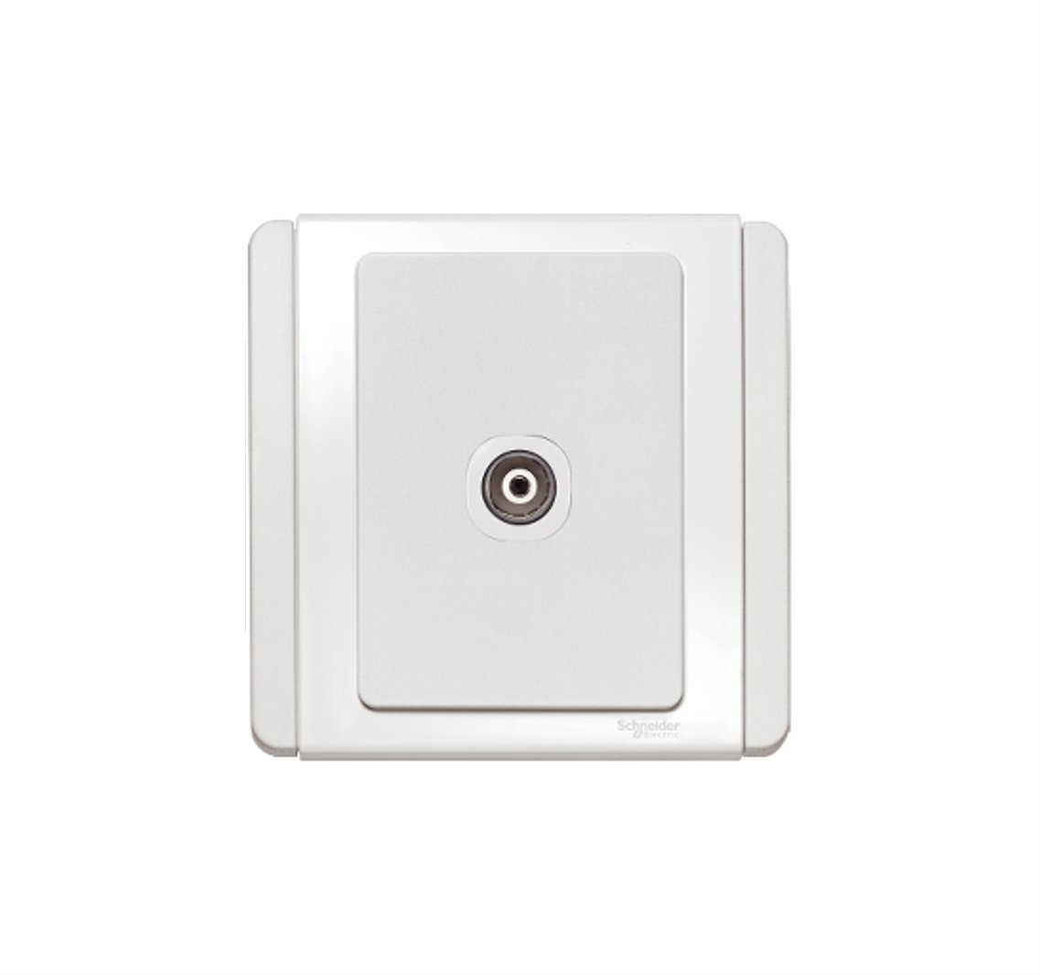 NEO - 1 Gang TV Socket Outlet (White)