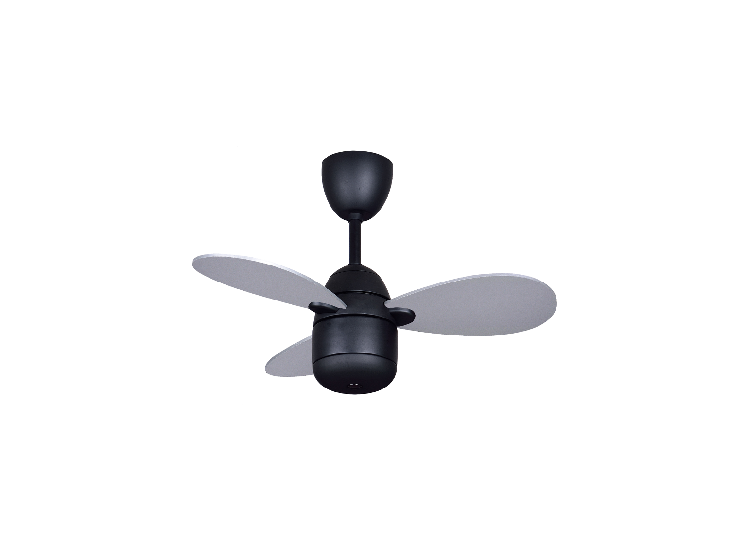 NSB - MIMI 28-Inch Ceiling Fan (Black-Mahogany/Silver) (Dual Tone Blade)