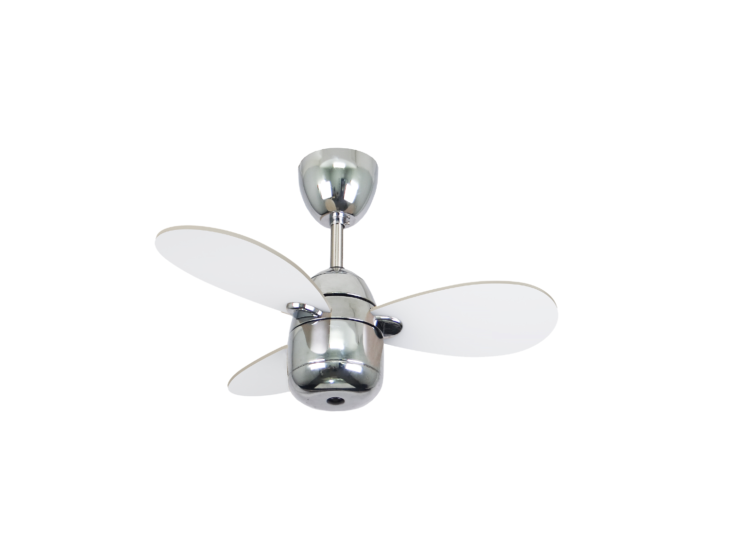 NSB - MIMI 28-Inch Ceiling Fan (CH-Oak/White) (Dual Tone Blade)