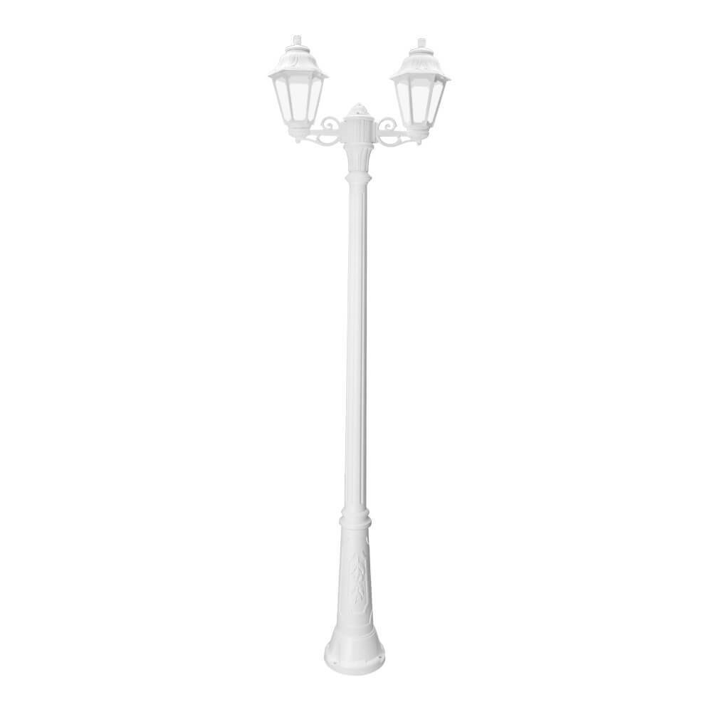 FUMAGALLI - GIGI BISSO/ANNA 2L Outdoor Post Light with Clear Diffuser (White)