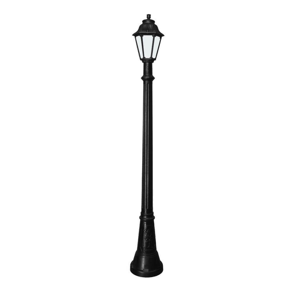 FUMAGALLI - ARTU/ANNA Outdoor Post Light with Opal Diffuser (Black)