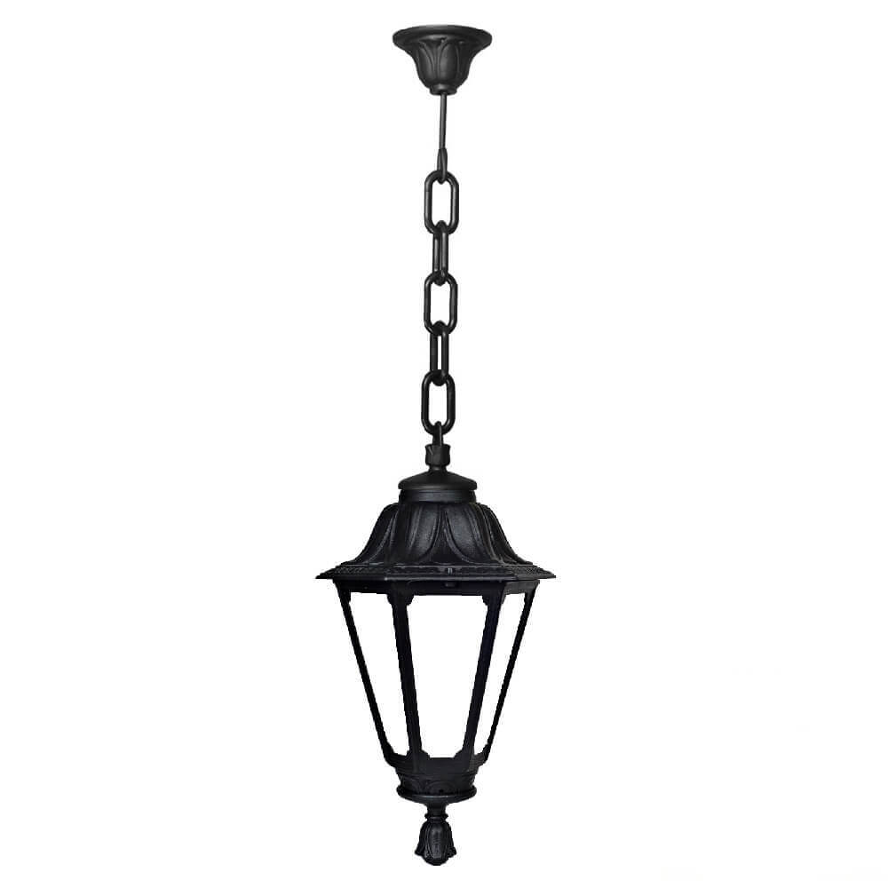 FUMAGALLI - SICHEM/RUT Outdoor Hanging Light with Opal Diffuser (Black)
