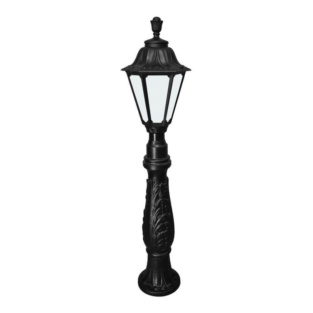 FUMAGALLI - IAFET/RUT Outdoor Post Light with Opal Diffuser (Black)