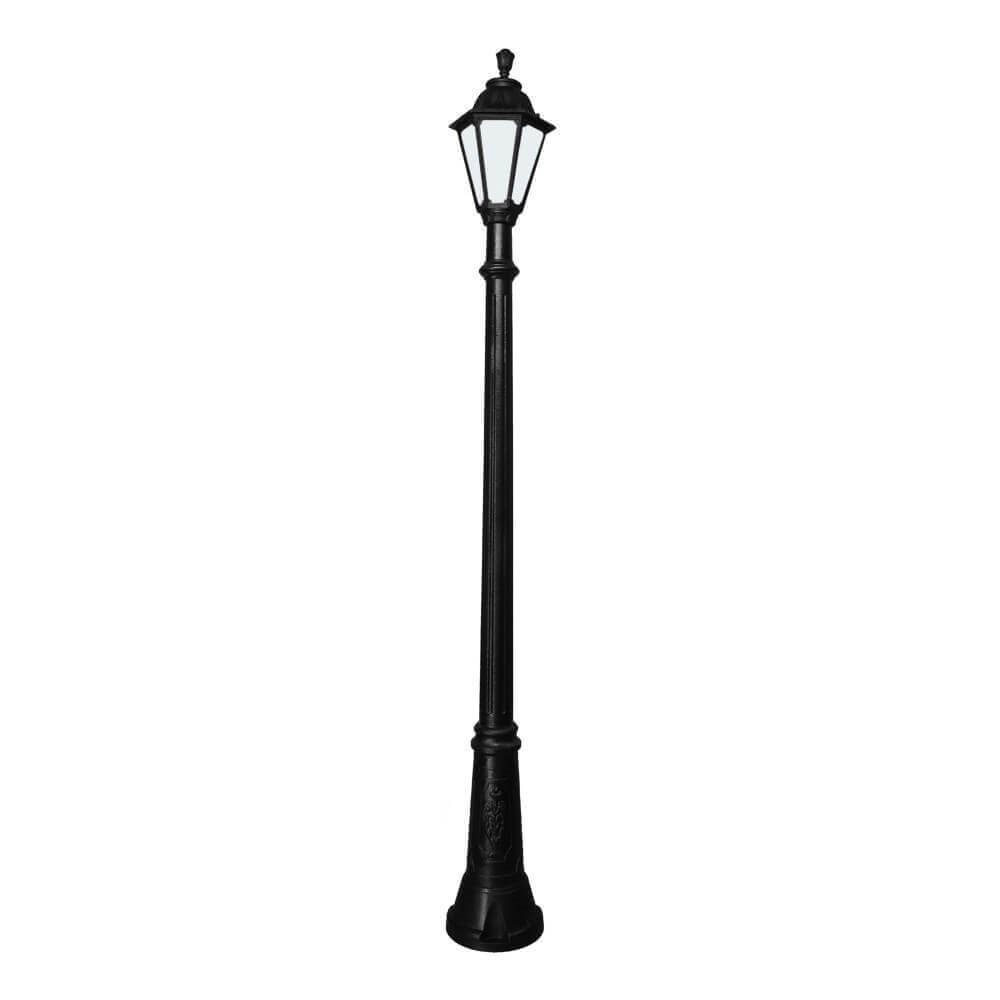 FUMAGALLI - GIGI/RUT Outdoor Post Light with Opal Diffuser (Black)