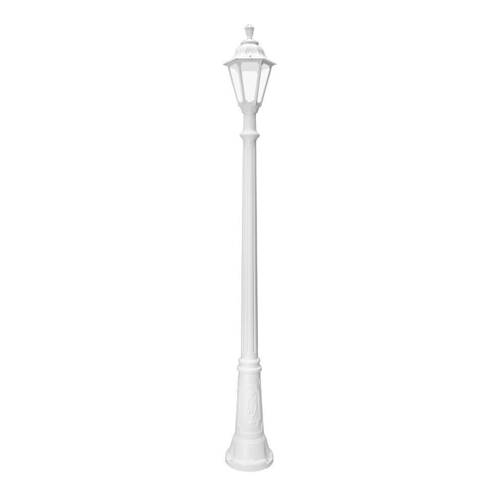 FUMAGALLI - GIGI/RUT Outdoor Post Light with Clear Diffuser (White)