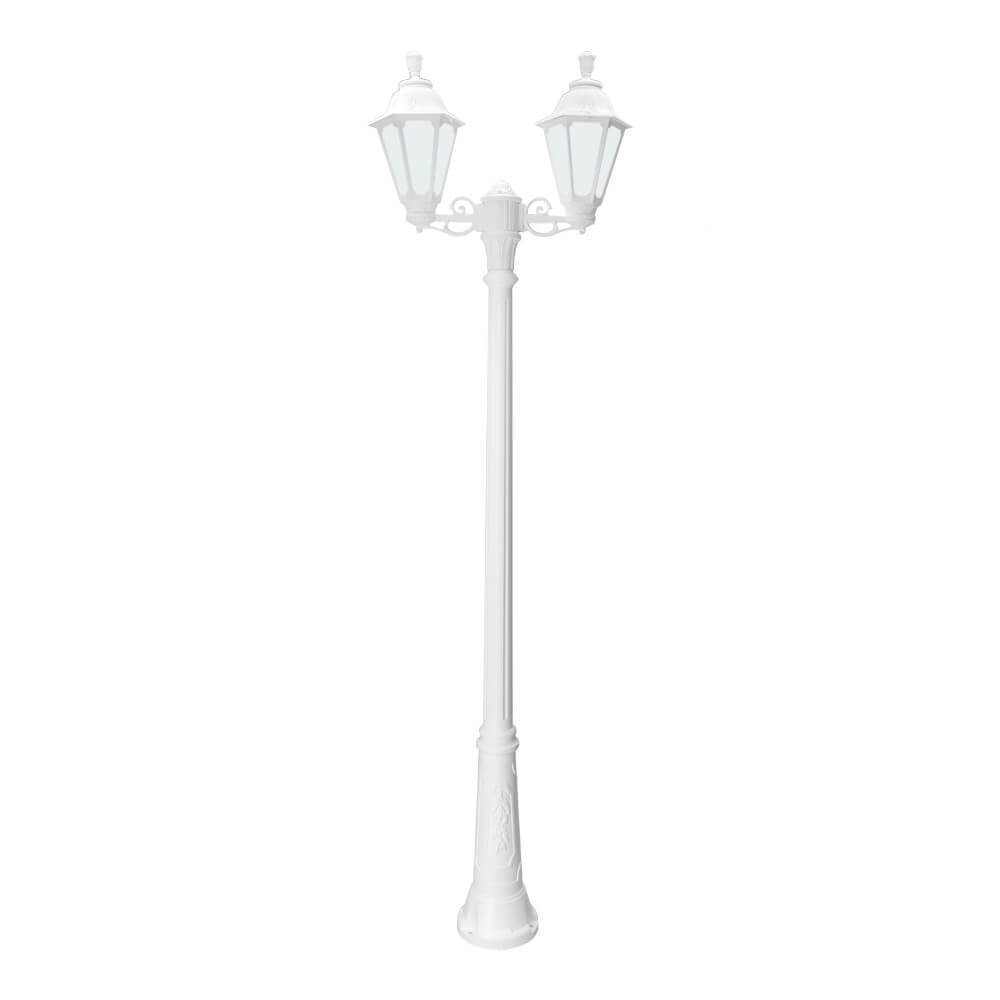 FUMAGALLI - RICU BISSO/RUT 2L Outdoor Post Light with Opal Diffuser (White)