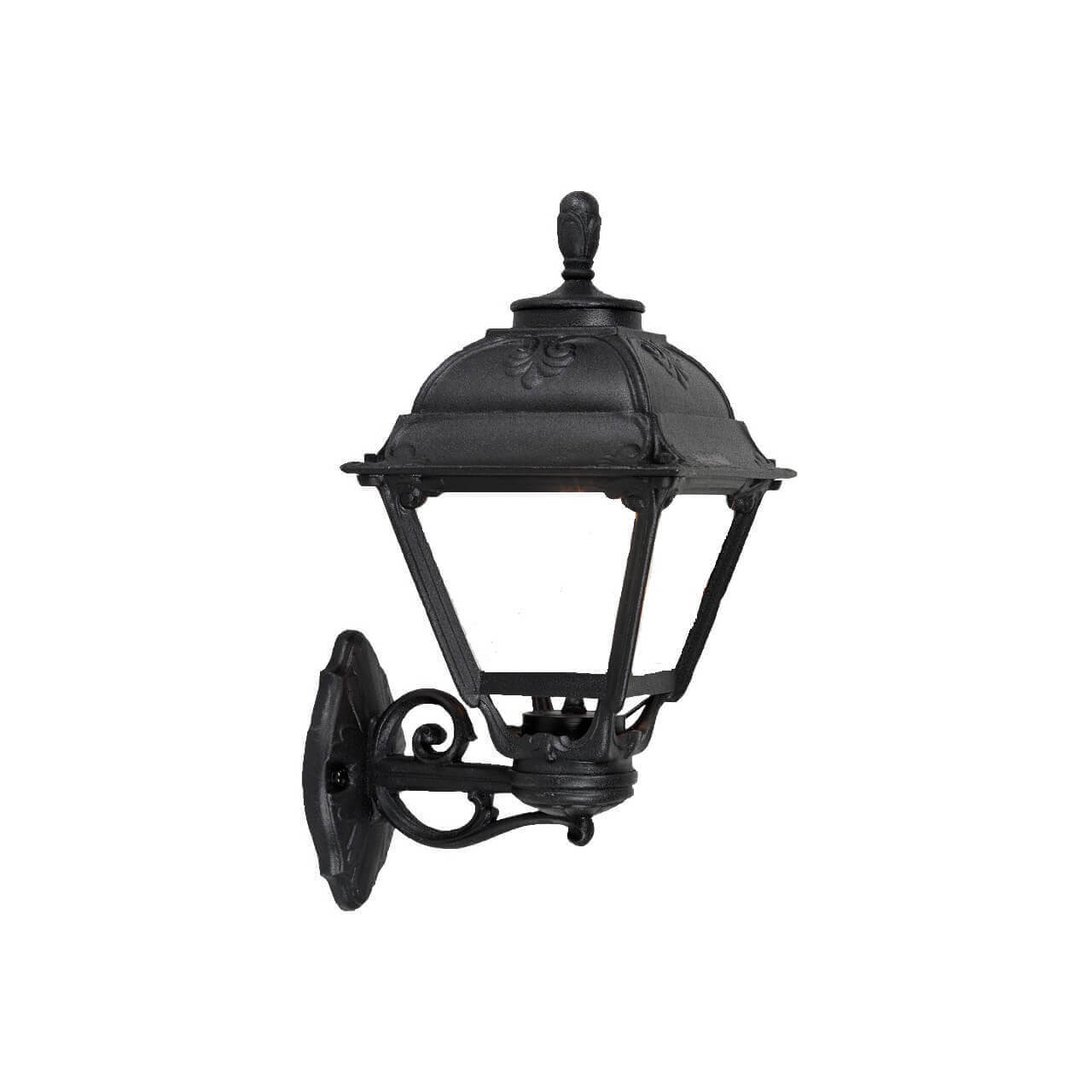 FUMAGALLI - BISSO/CEFA Outdoor Wall Light with Opal Diffuser (Black)