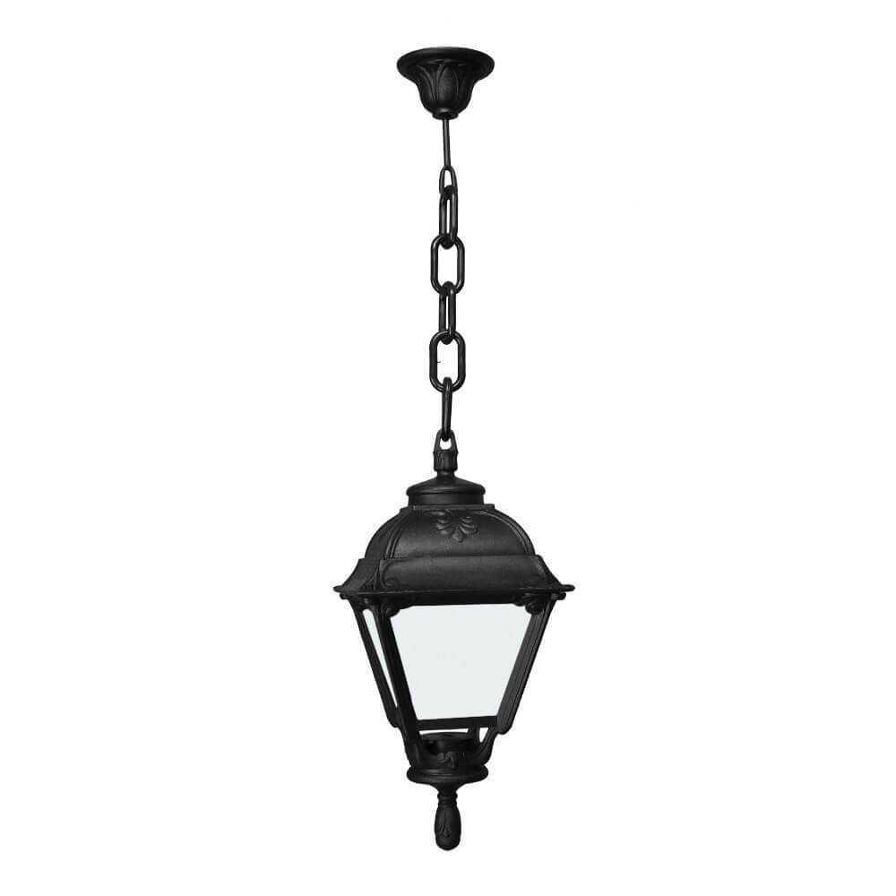 FUMAGALLI - SICHEM/CEFA Outdoor Hanging Light with Opal Diffuser (Black)