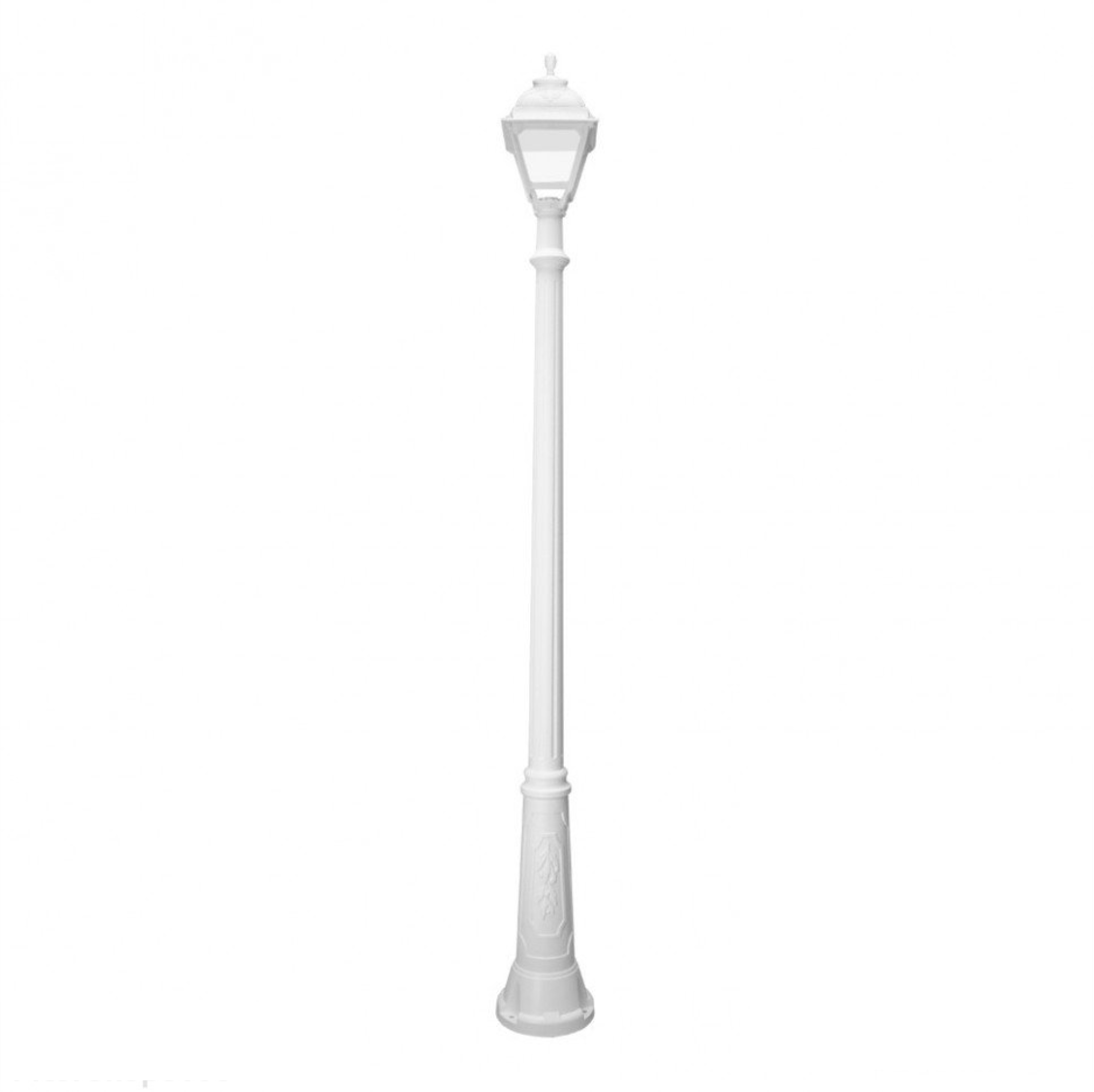 FUMAGALLI - ARTU/CEFA Outdoor Post Light with Clear Diffuser (White)