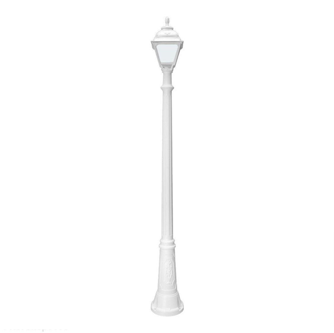 FUMAGALLI - GIGI/CEFA Outdoor Post Light with Opal Diffuser (White)