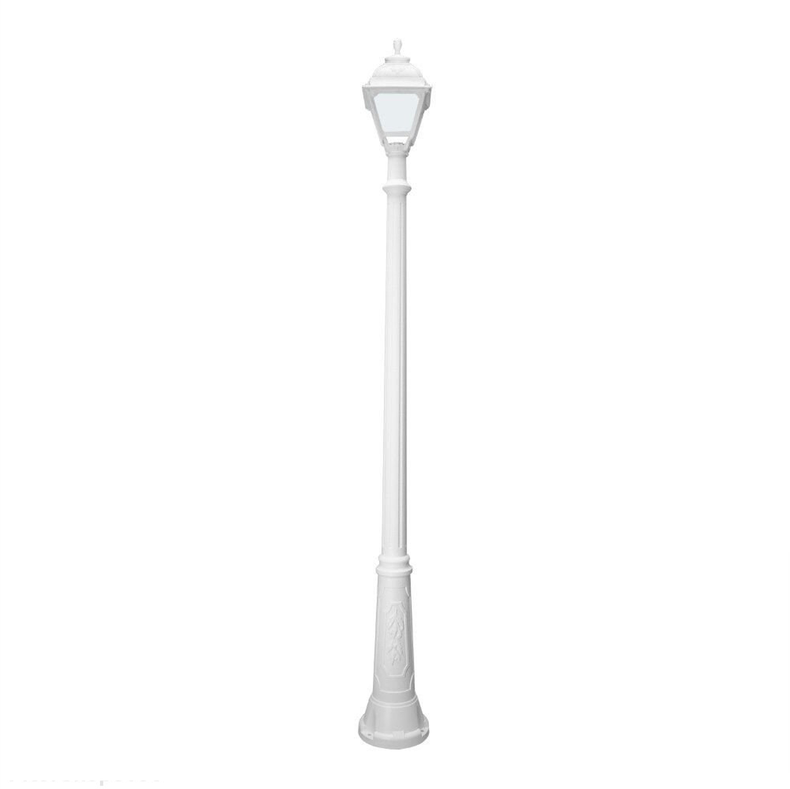 FUMAGALLI - RICU/CEFA Outdoor Post Light with Opal Diffuser (White)