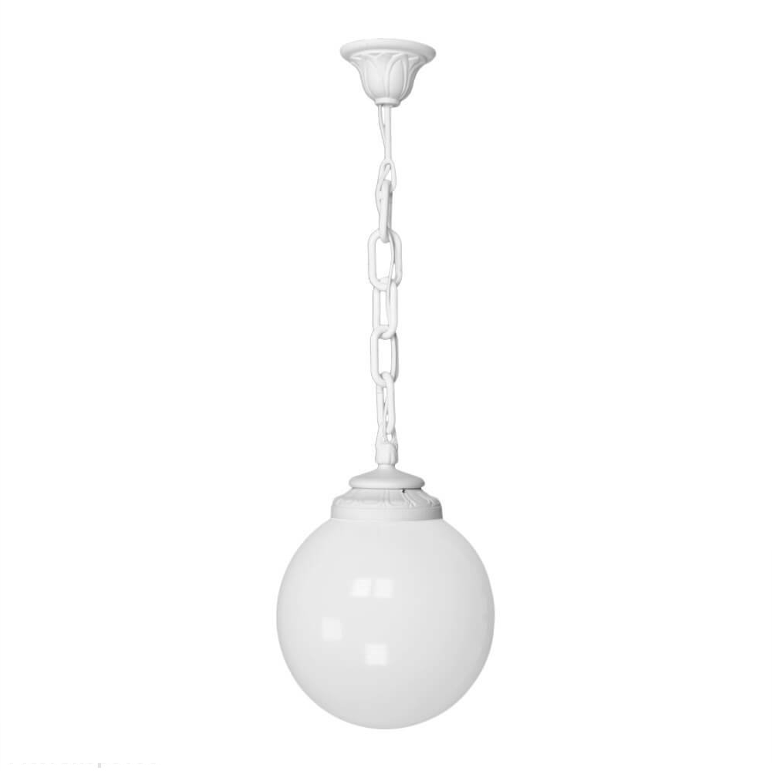 FUMAGALLI - SICHEM/G250 Outdoor Hanging Light with Opal Diffuser (White)