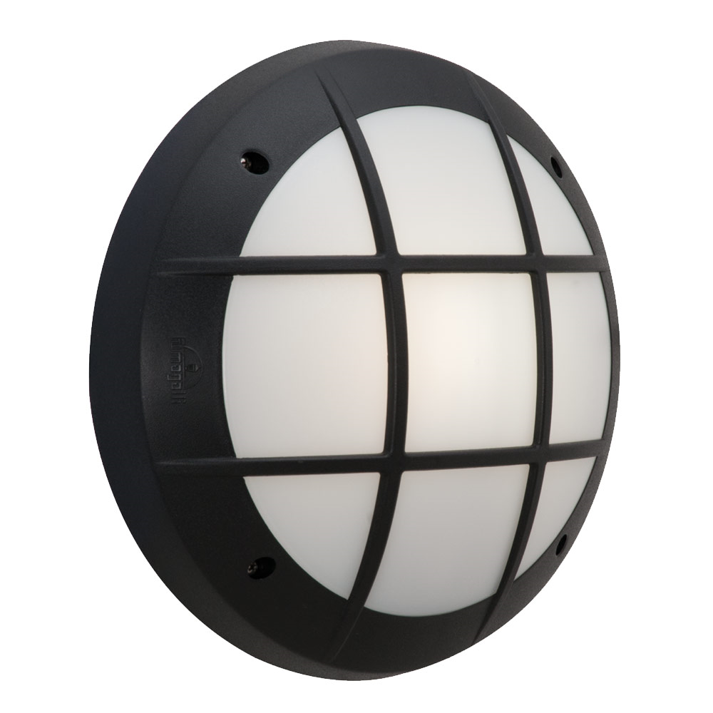 FUMAGALLI - GELMI-GR Bulkhead with Opal Diffuser (Black)