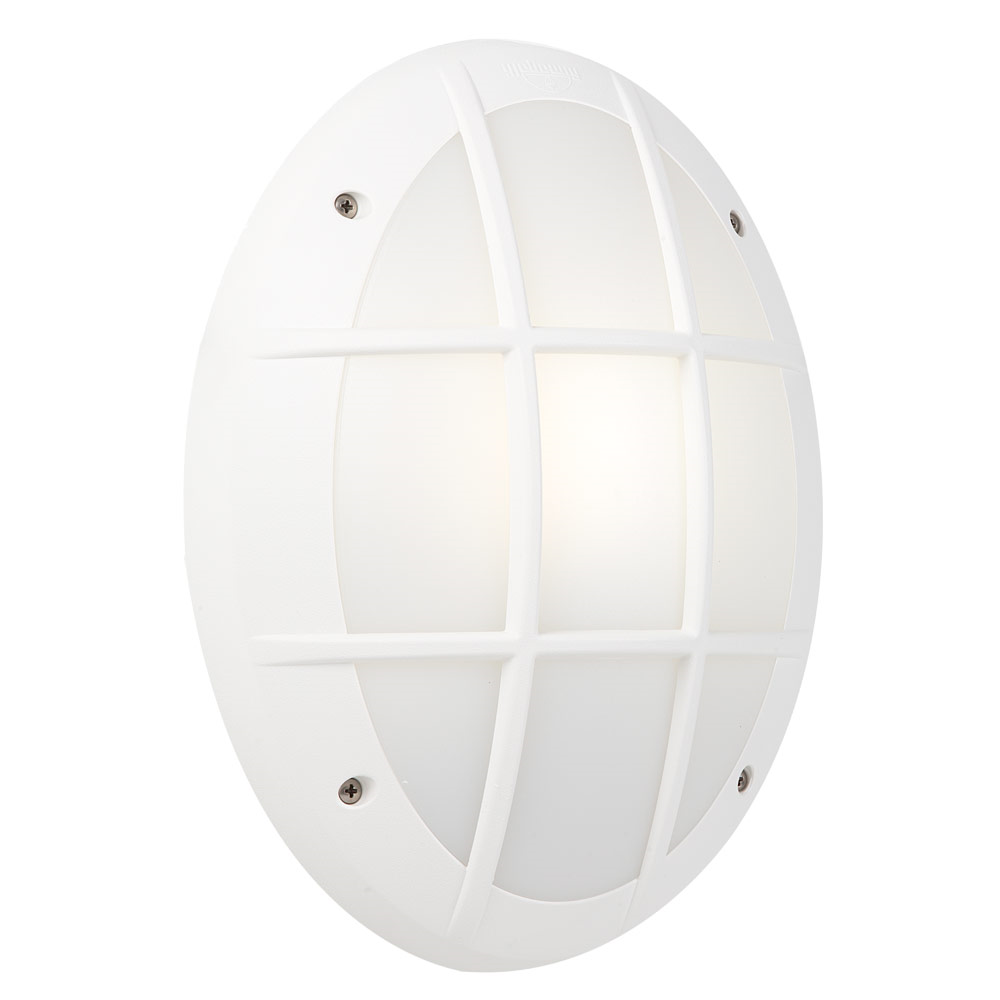 FUMAGALLI - DANZI-GR Bulkhead with Opal Diffuser (White)