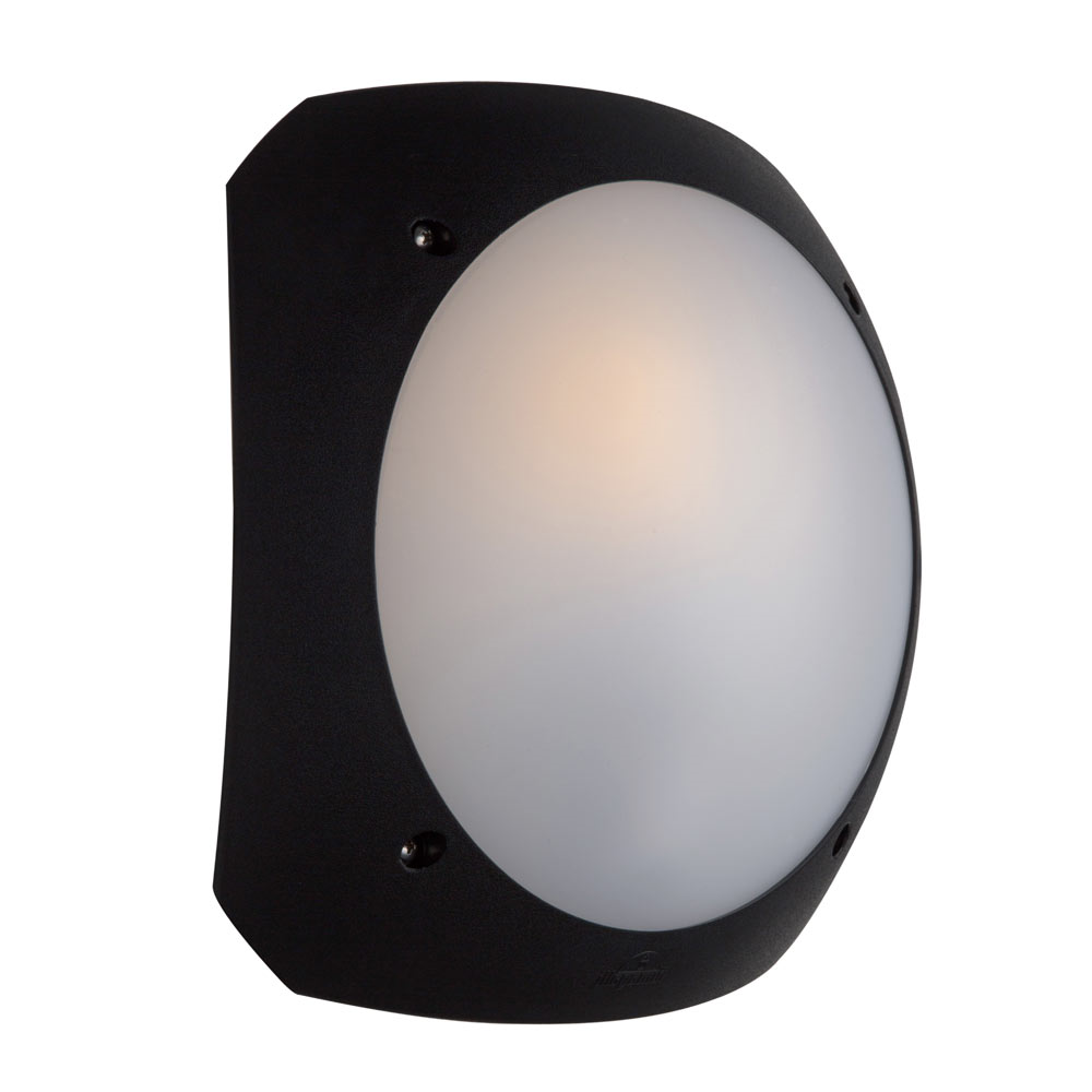 FUMAGALLI - STUCCHI Bulkhead with Opal Diffuser (Black)