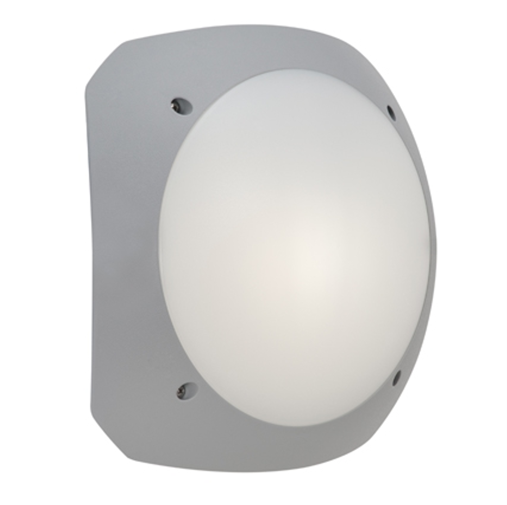 FUMAGALLI - STUCCHI Bulkhead with Opal Diffuser (Grey)