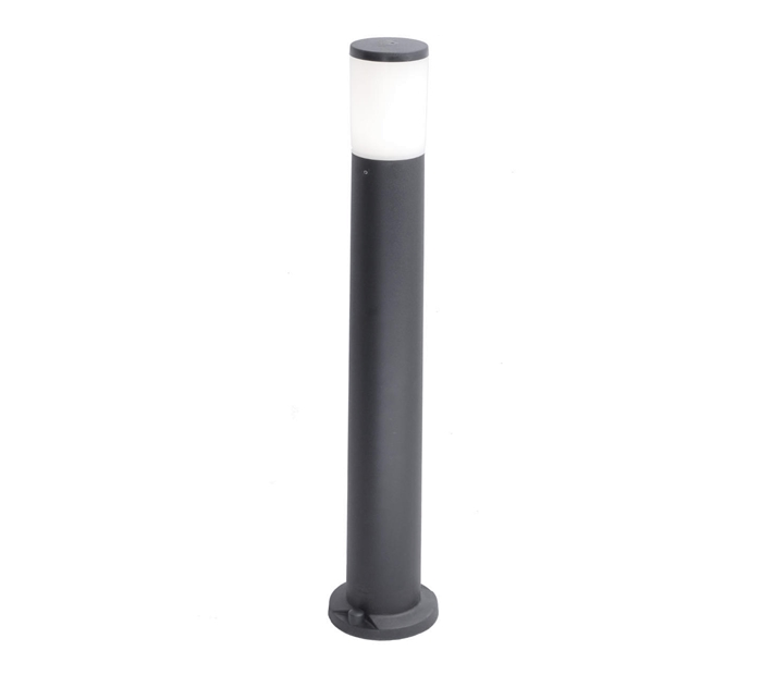 FUMAGALLI - AMELIA800 Bollard with Opal Diffuser (Black)