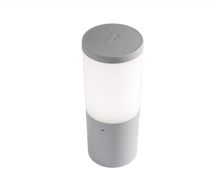 FUMAGALLI - AMELIA250 Bollard with Opal Diffuser (Grey)