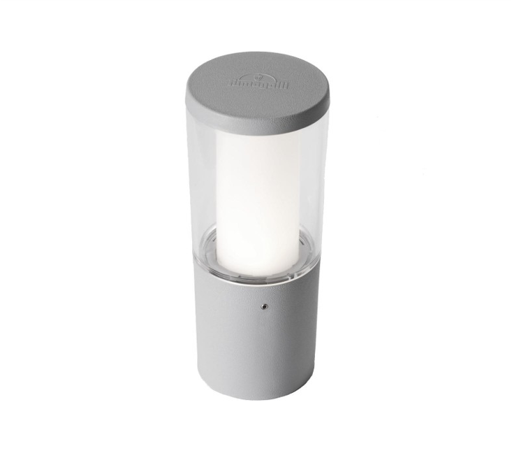 FUMAGALLI - CARLO250 LED 3.5W Bollard with Opal Diffuser (Grey) (3000K)